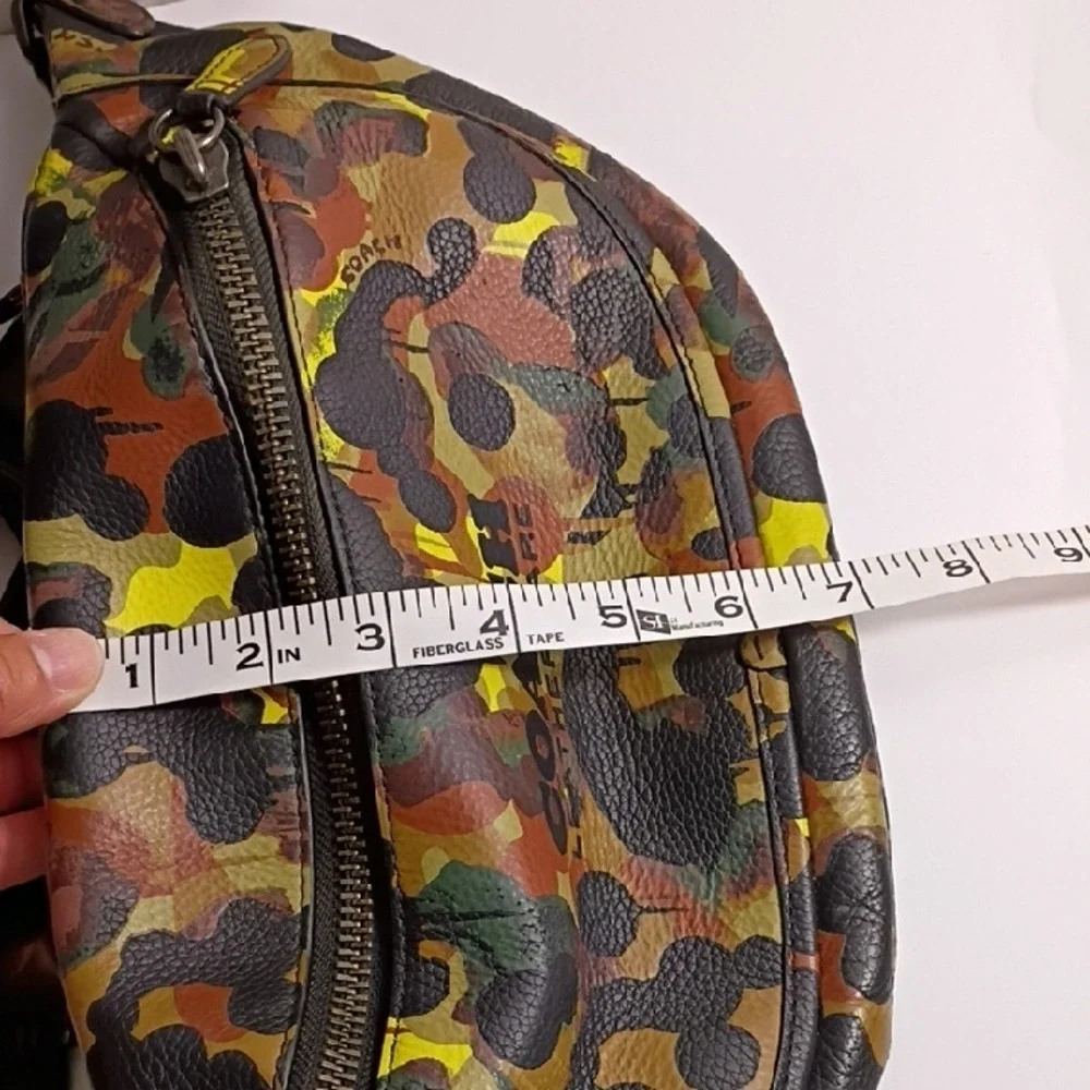 COACH Leatherware Camo‎ Belt Bag Crossbody Bag Urban Streetwear Fanny Pack6 - Picture 12 of 12